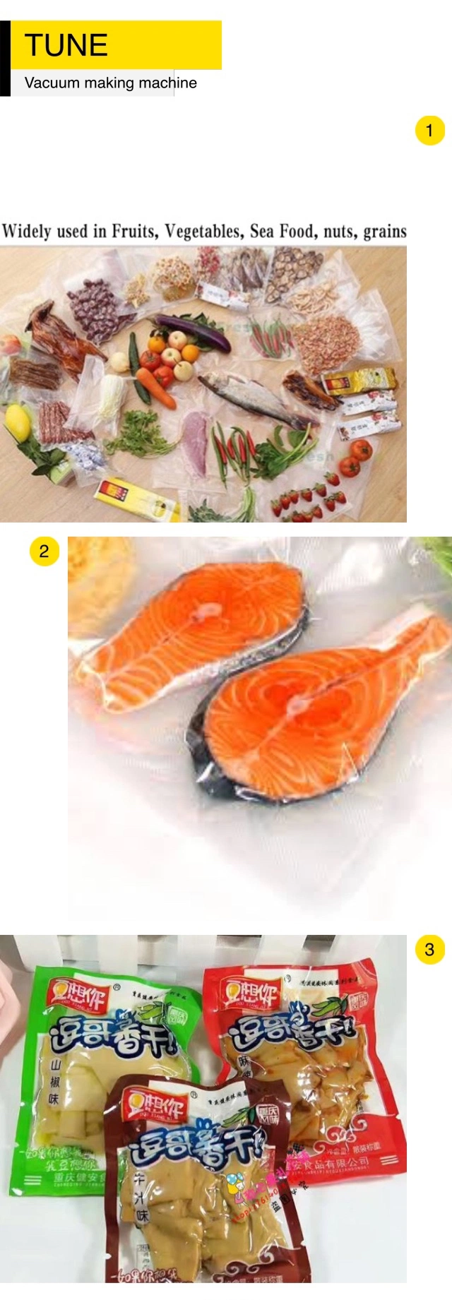 Meat Vacuum Packing Machine Top Table
