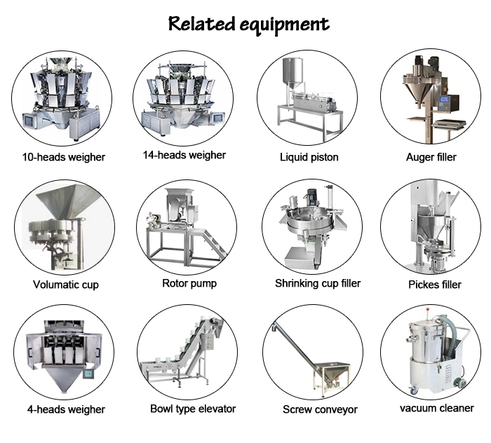 Automatic Rotary Vacuum Retort Pouch Packaging Machine for Chicken