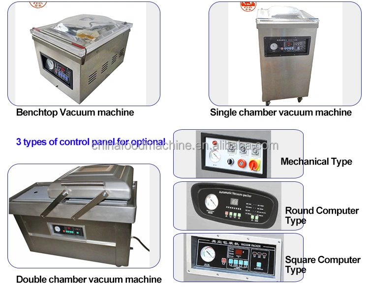 Stainless Steel Double Chamber Vacuum Packing Machine Vacuum Food Sealers