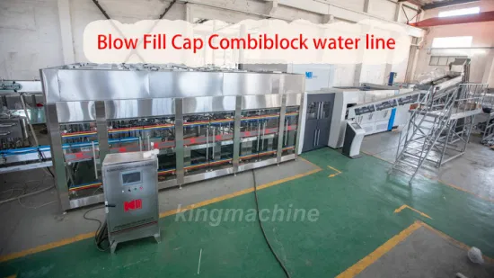 Complete Turnkey Project From a to Z Pure Water Beverage Drink Blow/ Fill/ Cap Combiblock Filling Machine